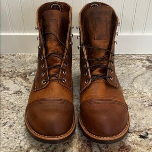 NWOT Red Wing Boots Iron Ranger Copper